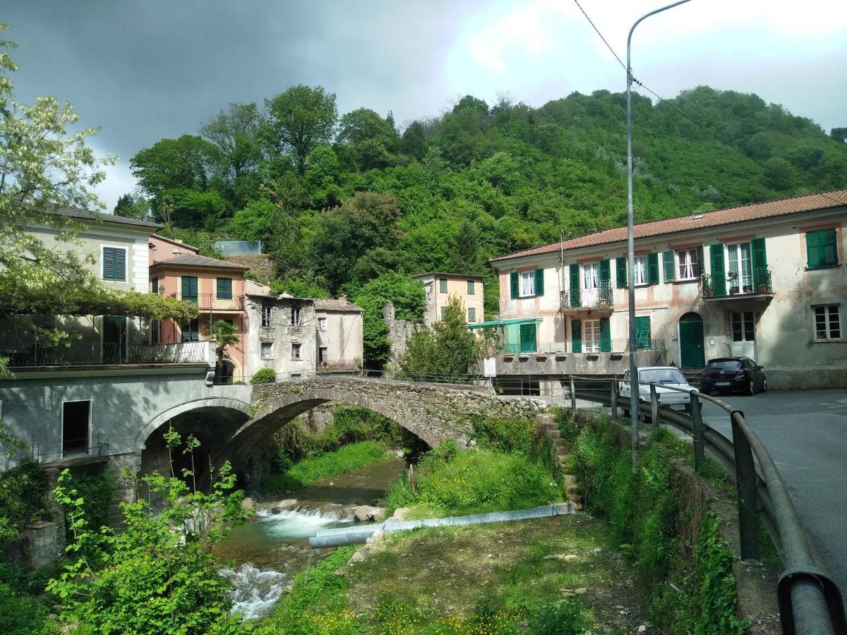 Appartamento arredato uso turistico La Nocciola Mezzanego Esterno foto